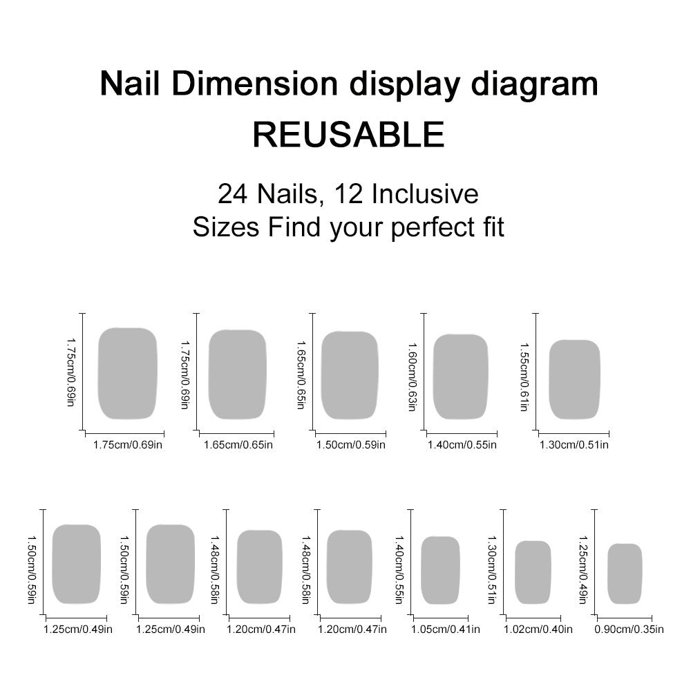 ZZ6005 European and American hot-selling ins style sweet wear nail light pink gradient