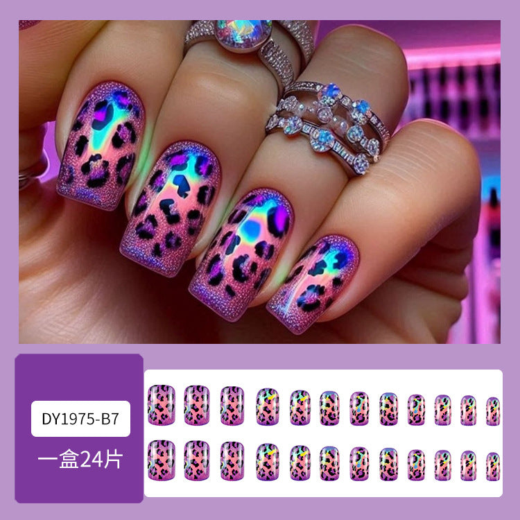 ZZ-212 Colorful leopard print